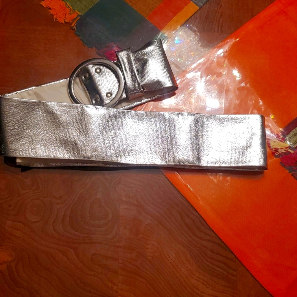 Silver Fashion Belt